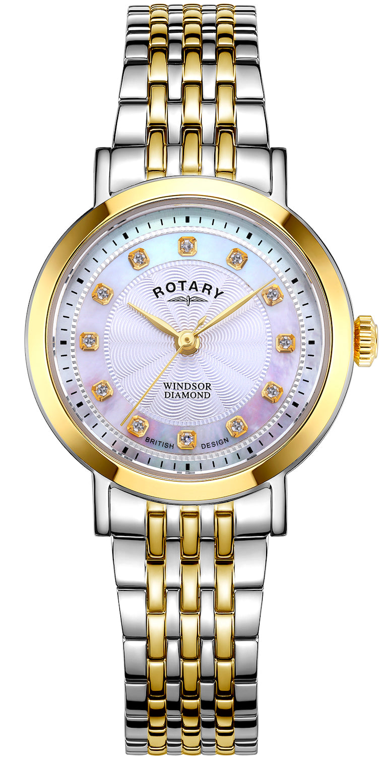 Rotary Watch Windsor Diamond Ladies