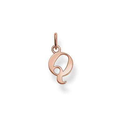 Thomas Sabo Rose Gold Letter Q Pendant D