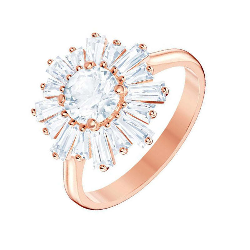 Swarovski Sunshine Rose Gold Plated Ring