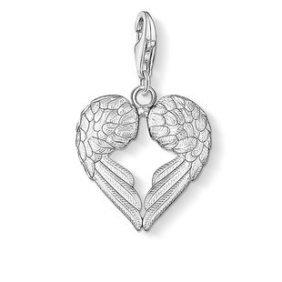 Thomas Sabo Charm Club Sterling Silver Winged Heart Charm