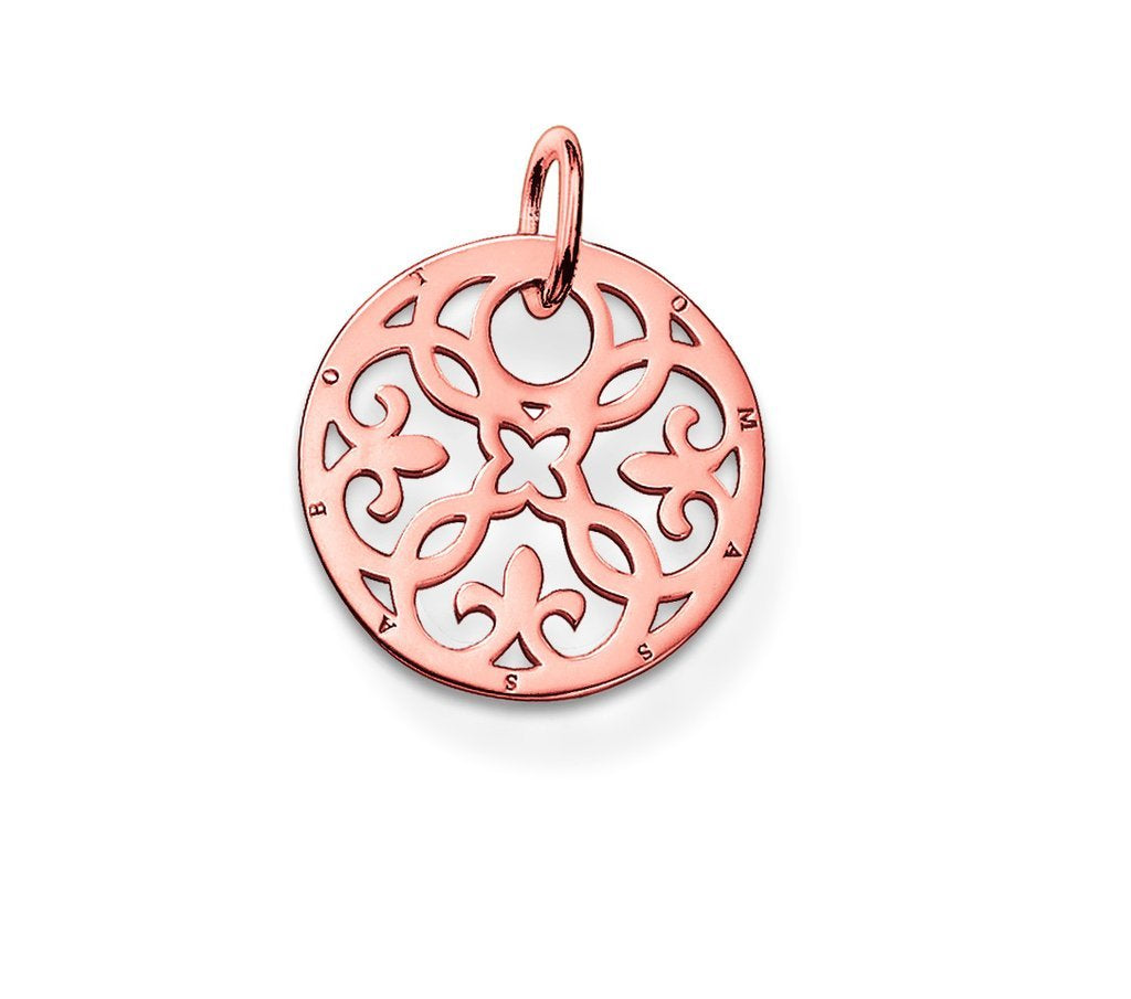 Thomas Sabo Glam And Soul Rose Gold Ornament Pendant D