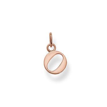 Thomas Sabo Rose Gold Letter O Pendant D