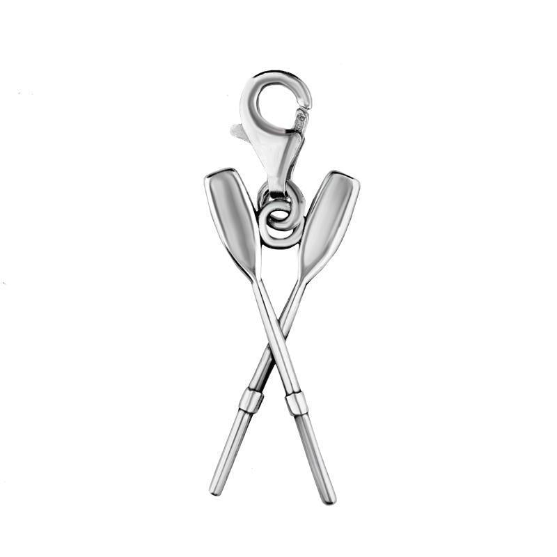 Sterling Silver Regatta Oars Clip Charm