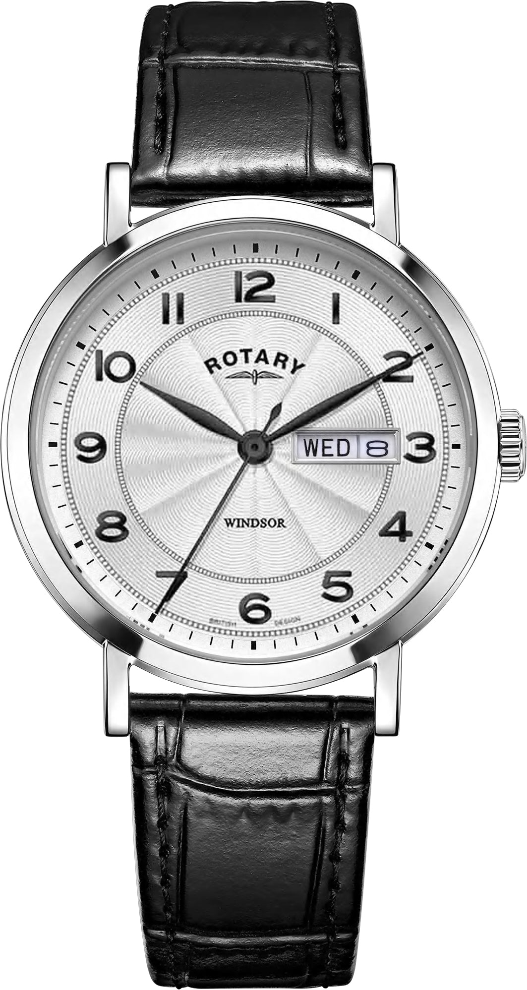 Rotary Watch Windsor 3 Hands Mens