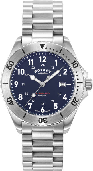 Rotary Watch Commando Mens