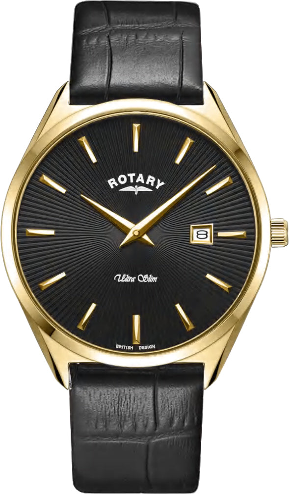 Rotary Watch Ultra Slim Mens