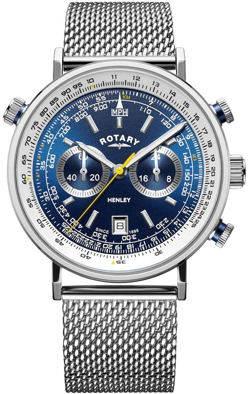 Rotary Watch Henley Chronograph Mens