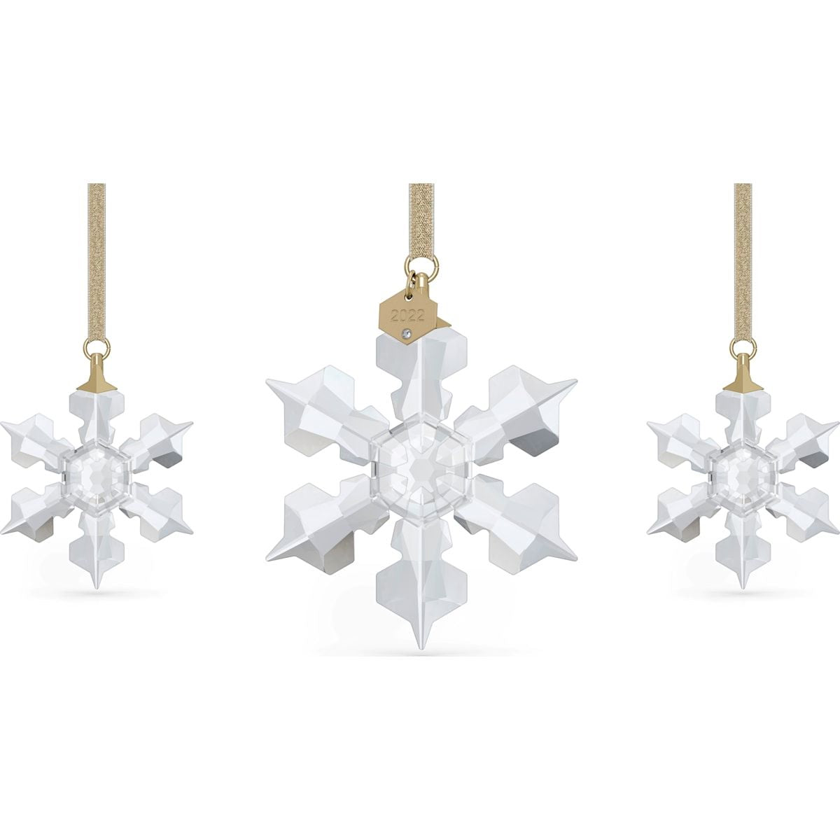 Swarovski Festive Annual Edition 2022 Ornament Set D