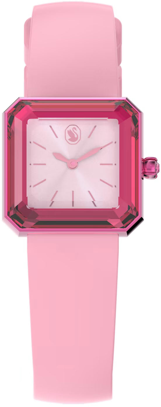 Swarovski Watch Silicone Pink