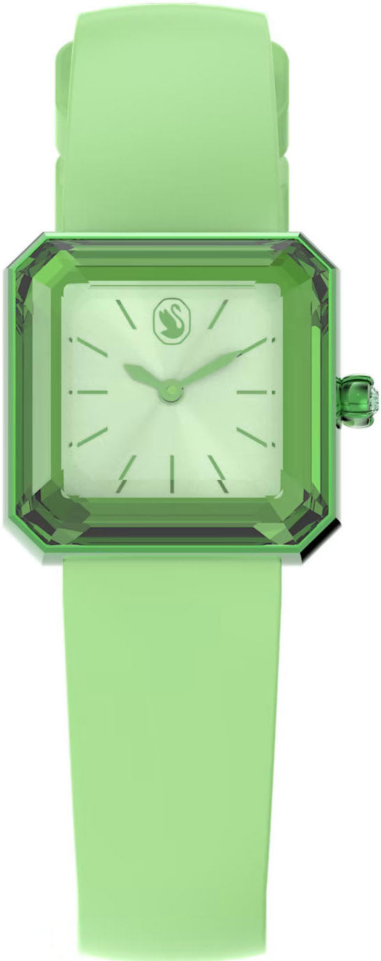 Swarovski Watch Silicone Green