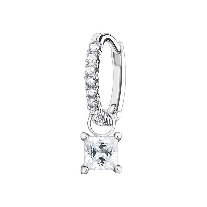 Thomas Sabo Charm Club Sterling Silver Hoop Earring