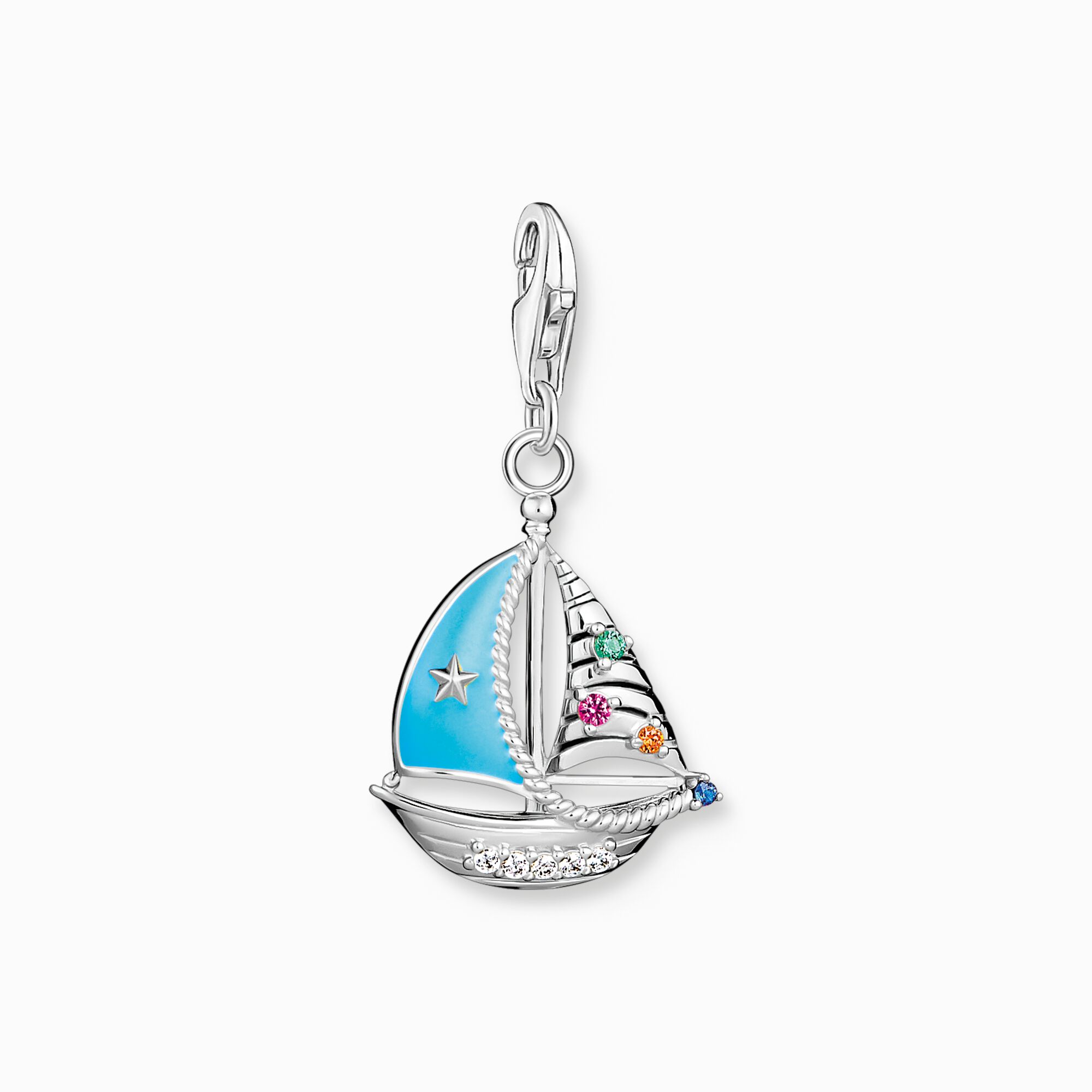 Thomas Sabo Charm Club Sterling Silver Sailboat Charm