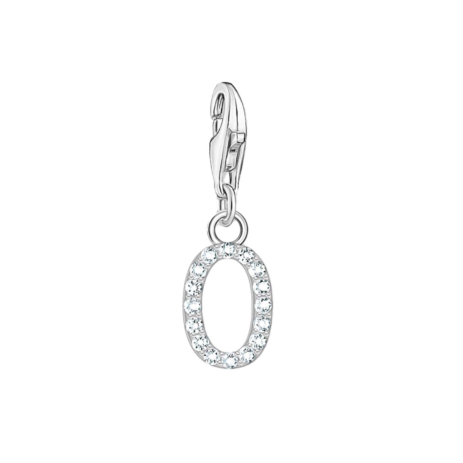 Thomas Sabo Charmista Sterling Silver Letter O Charm Pendant