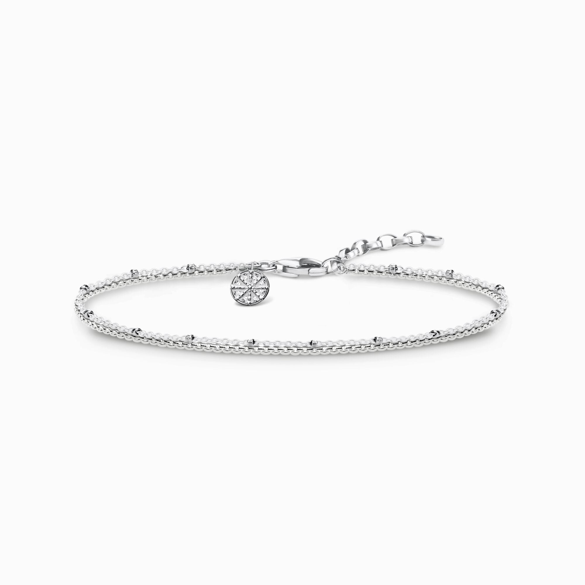 Thomas Sabo Sterling Silver Karma Wheel Bracelet