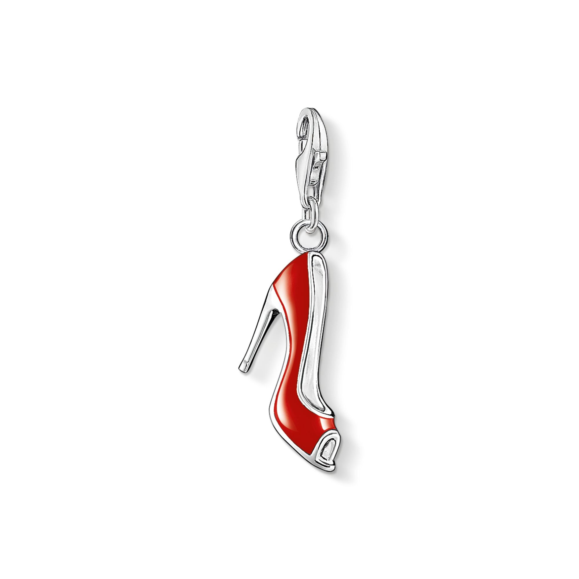 Thomas Sabo Sterling Silver Red Shoe Charm