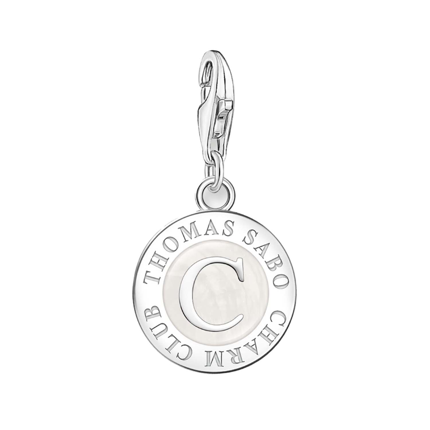 Thomas Sabo Sterling Silver Charmista Member Charm Coin