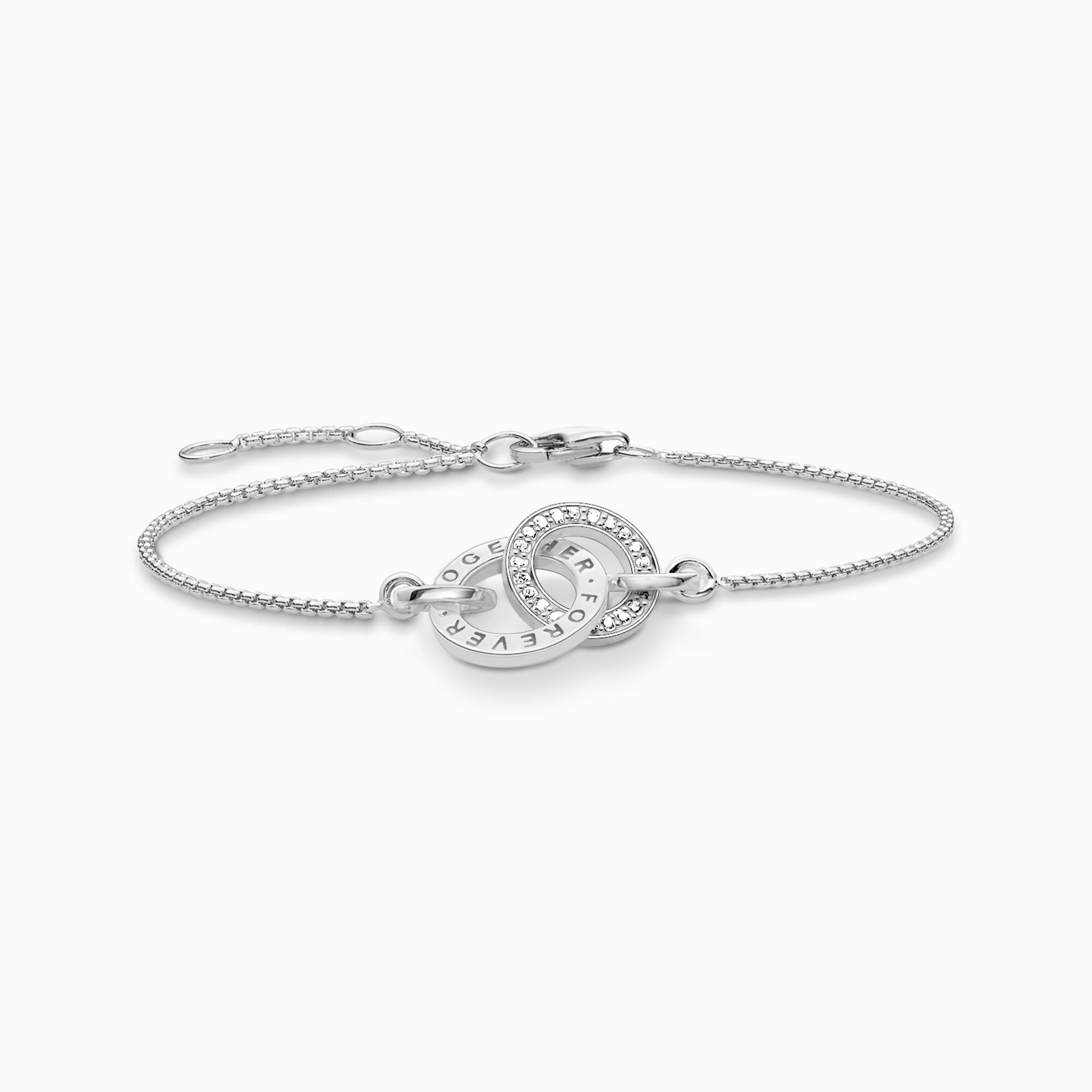 Thomas Sabo Sterling Silver Forever Together Bracelet