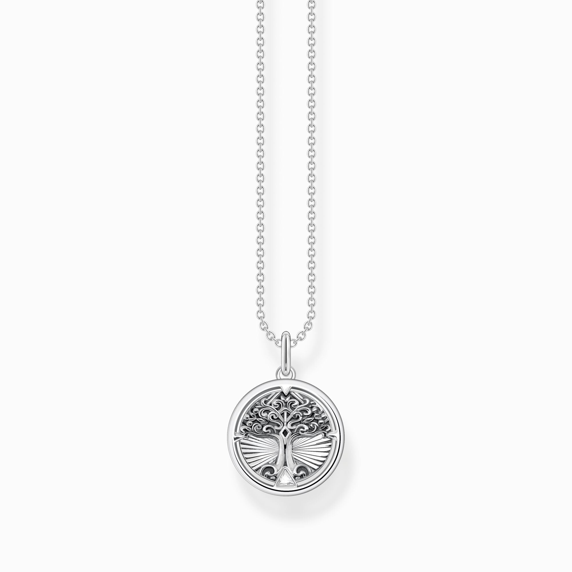 Thomas Sabo Sterling Silver Little Tree Of Love Necklace