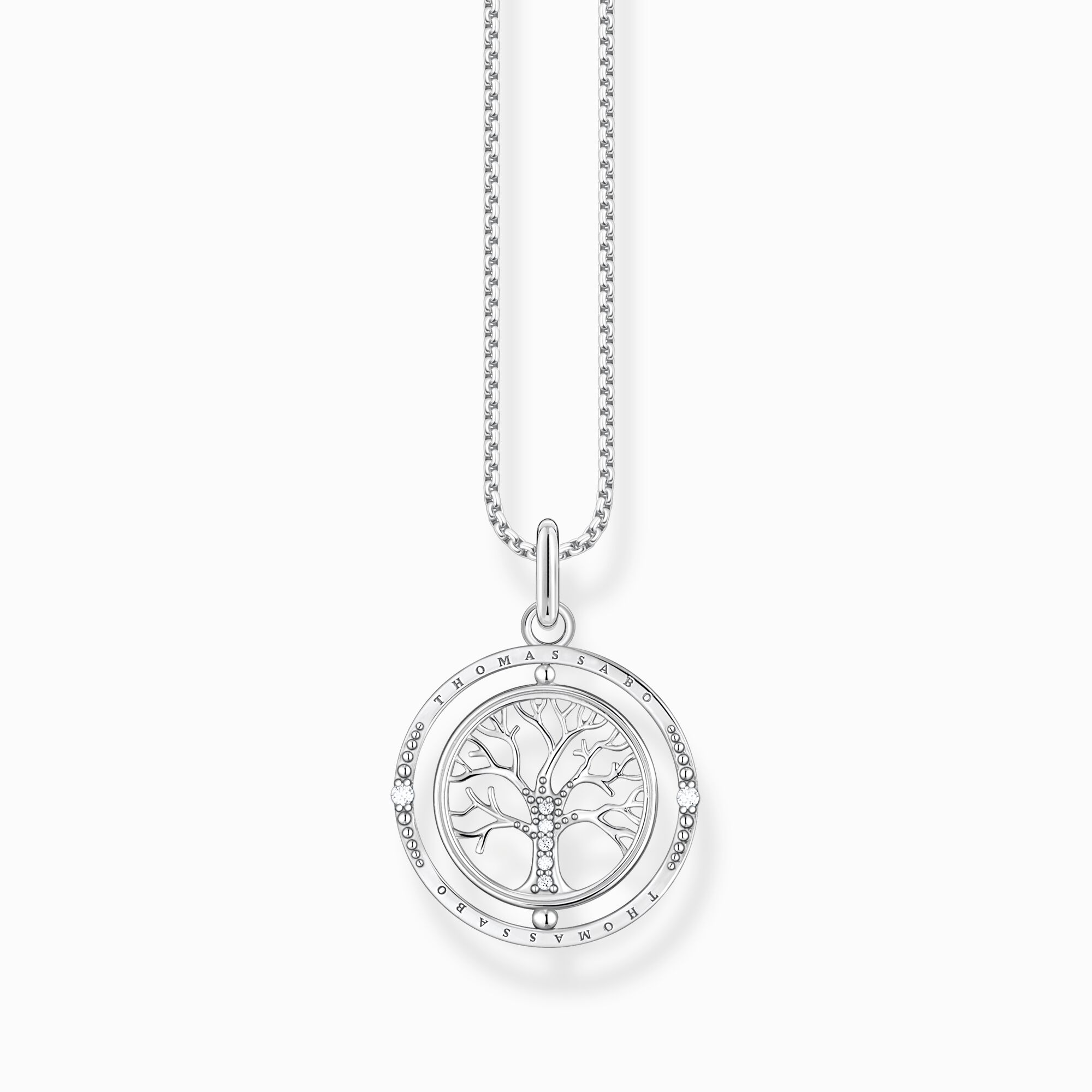 Thomas Sabo Sterling Silver Tree of Love Necklace