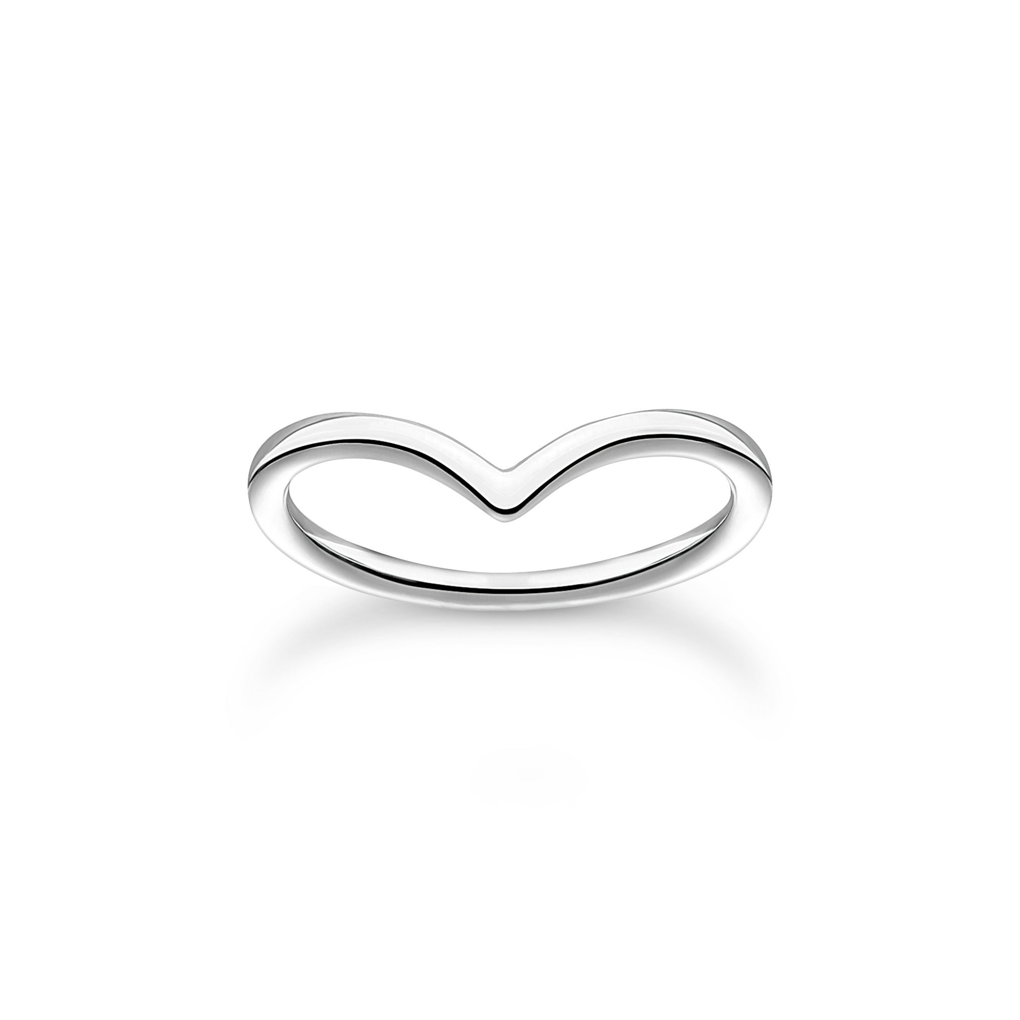 Thomas Sabo Sterling Silver V-Shape Ring