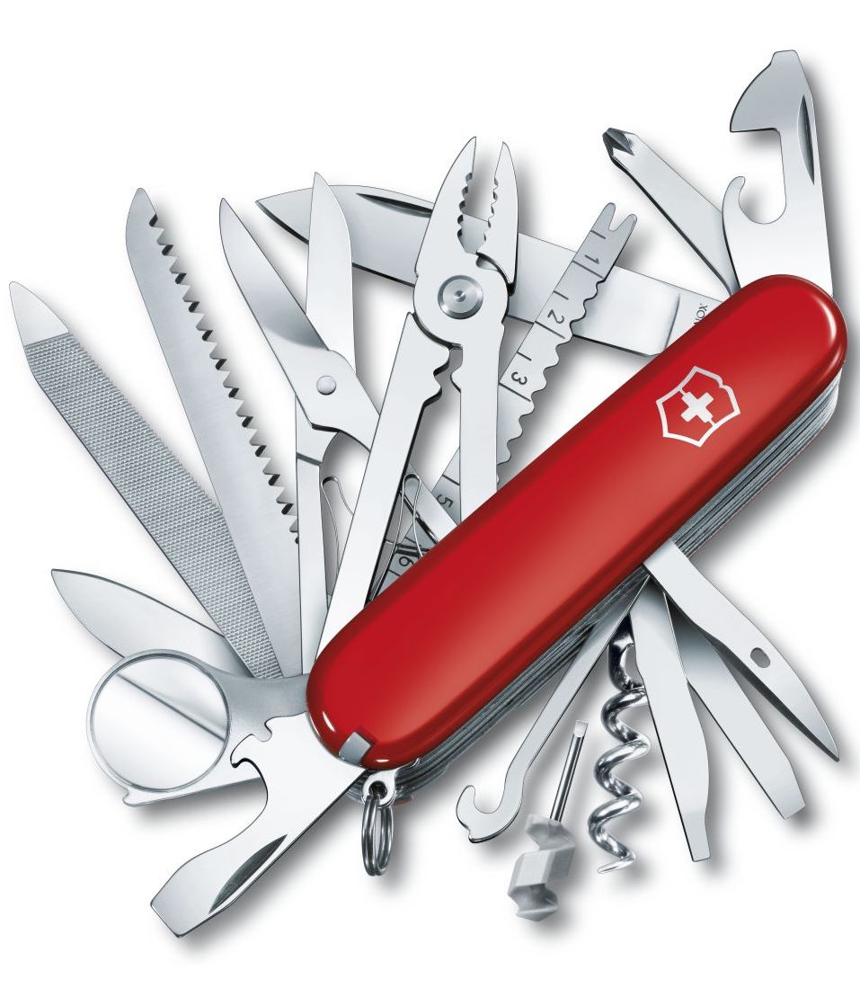 Victorinox Swiss Army Medium Pocket Knife Swiss Champ