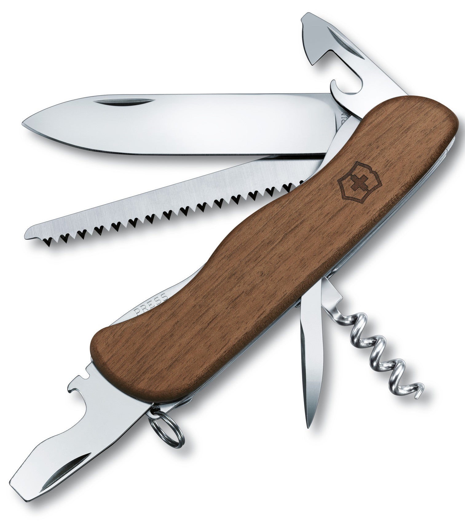 Victorinox Swiss Army Large Pocket Knife Forester Wood