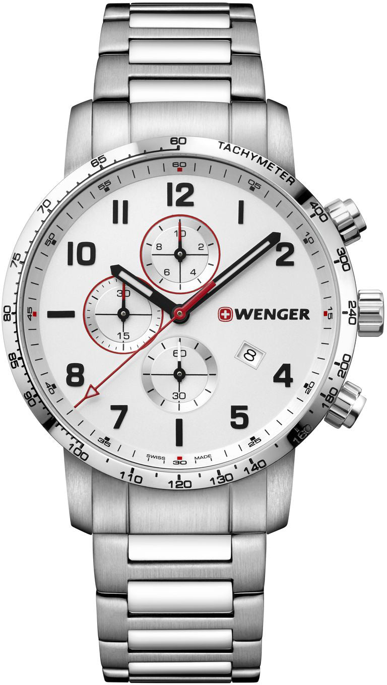 Wenger Watch Attitude Vertical Chrono Mens