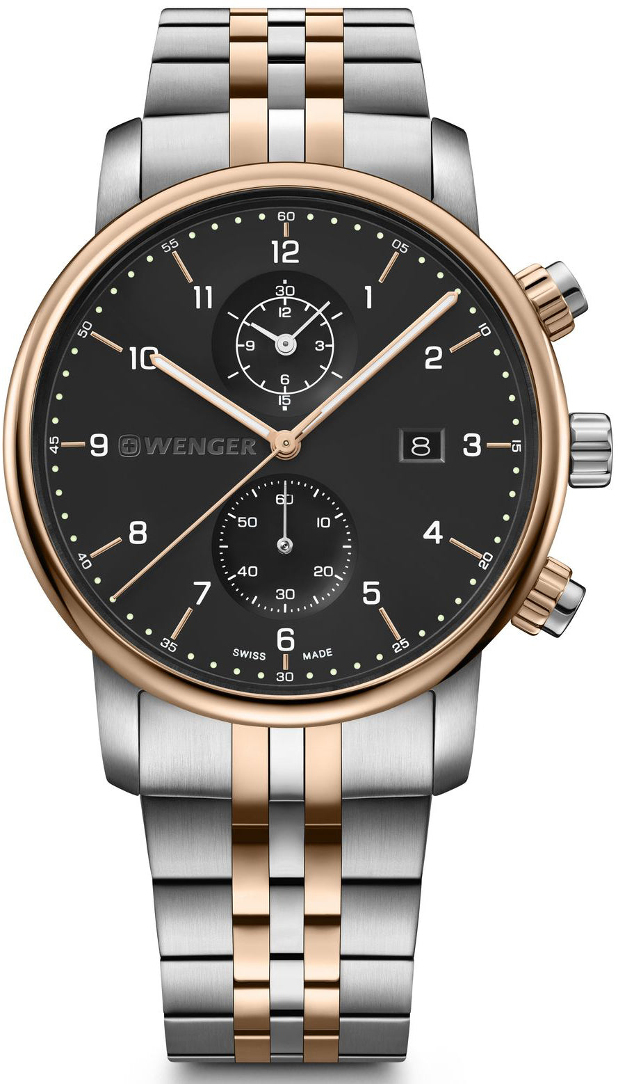 Wenger Watch Urban Classic Chrono Black