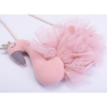 Załaduj obraz do przeglądarki galerii, Flamingo Sweet Cute Small Swan Gauze Wing Mini Bag
