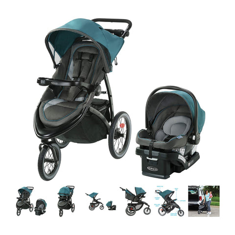 Graco FastAction Jogger LX Travel System, Seaton