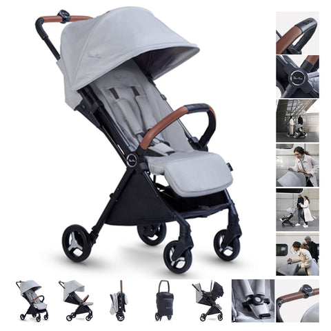 Silver Cross Foldable Jet Stroller for Infant, Toddler, Kids for Travel
