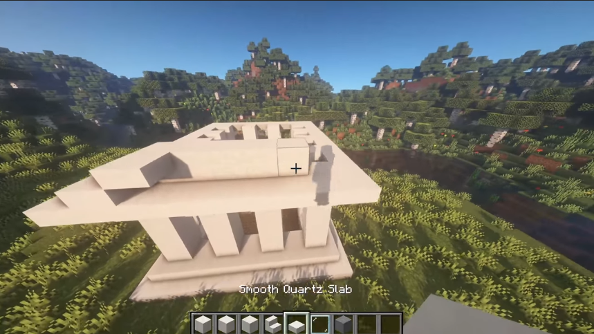 Temple Grec Minecraft