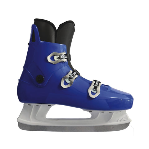 Verleihschlittschuhe, blau, Schalenschuhe, Hockey - rental skates, blue, hockey, Size 48-50