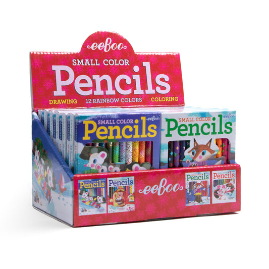 Life on Earth 12 Double-Sided Pencils and Sketchbook – eeBoo