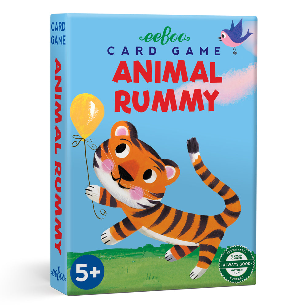 Animal Rummy Playing Cards | Unique Fun Gifts for Kids Ages 5+
