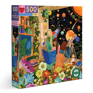 Bookstore Astronomers 500 Piece Square Puzzle