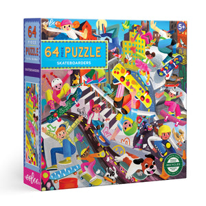 Skateboarders 64 Piece Puzzle