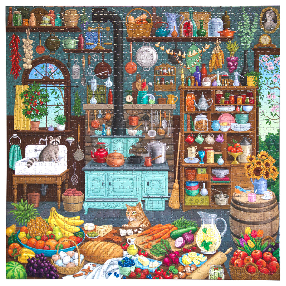 Alchemist's Kitchen 1000 Piece Puzzle by eeBoo | Unique Beautiful Gifts