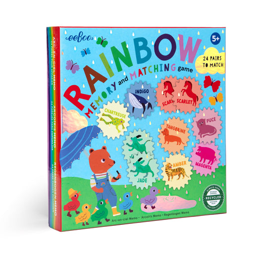 Woodland Memory & Matching Game eeBoo Unique Cute Gifts for Kids 3+