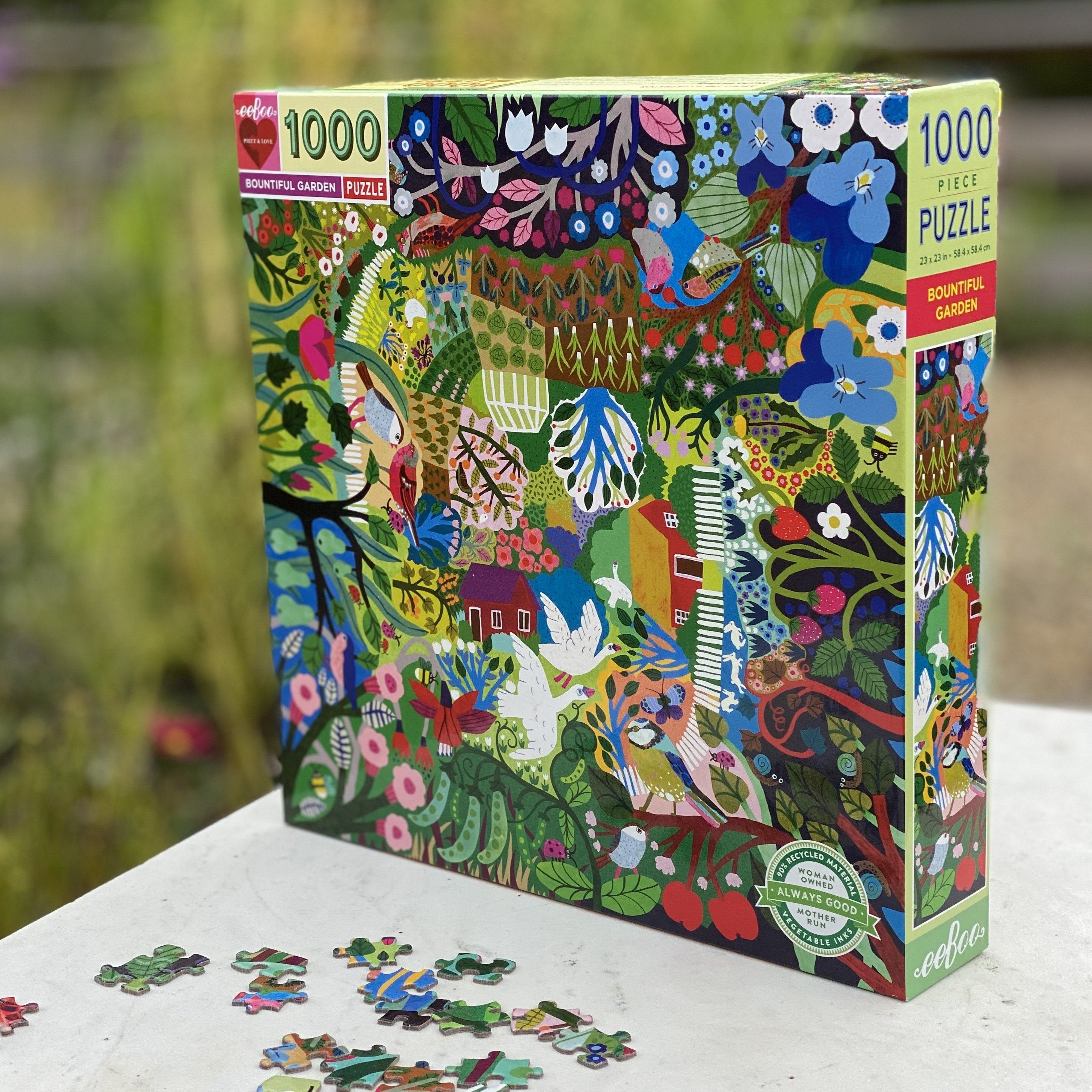 Tree of Life 1000 Piece Jigsaw Nature Puzzle | eeBoo Piece & Love