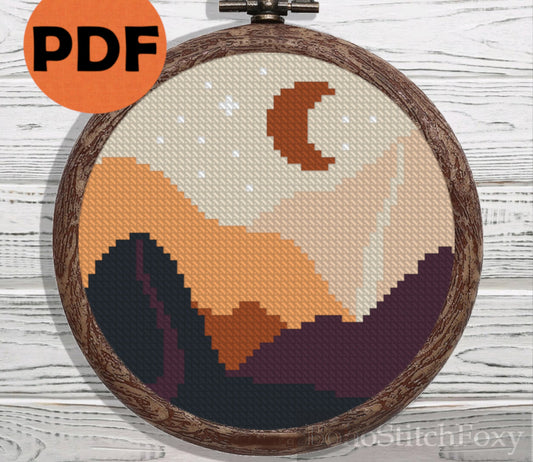 Lord Of The Rings Cross Stitch Pattern / Hobbit PDF Cross St