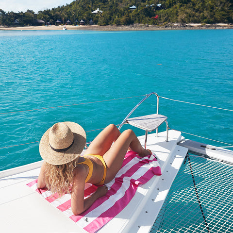 Dock and Bay Pink Towel