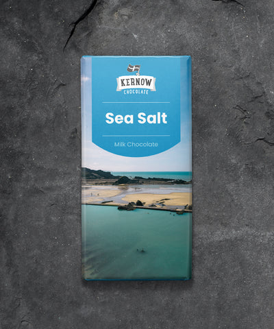 Kernow Sea Salt Milk Chocolate 100g