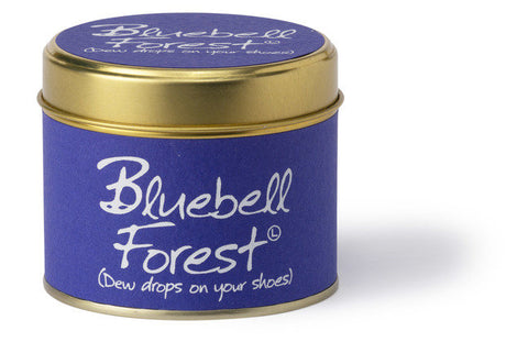 Lily Flame Bluebell Forest Tin Candle