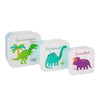 kids dinosaur lunch box set of 3
