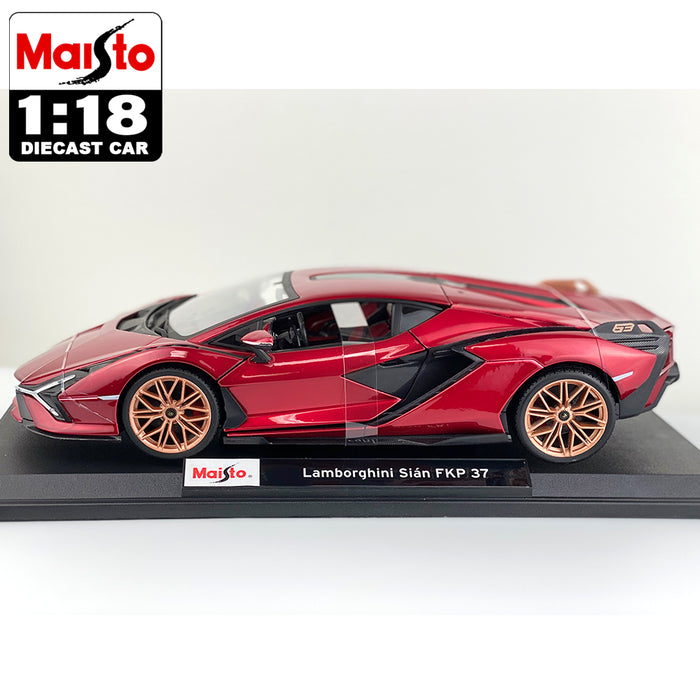 Maisto 1:18 Lamborghini Sian FKP37 Diecast Car Model Special Edition B —  goodlife oz