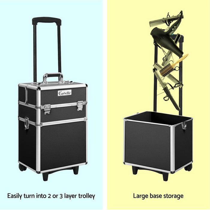 cosmetic storage trolley