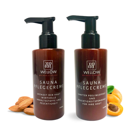 Wellow Sauna Saunapflegecreme - perfekt für die Hautpflege in der Sauna