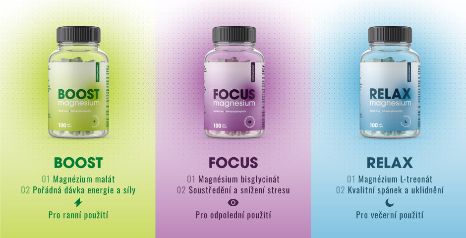 Kratom World Hořčík Magnesium MagChel prodej energie spánek focus relax boost magnezium malát bisglycinát l-treonát