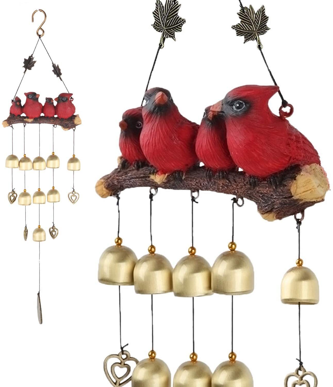 cardinal bird bell